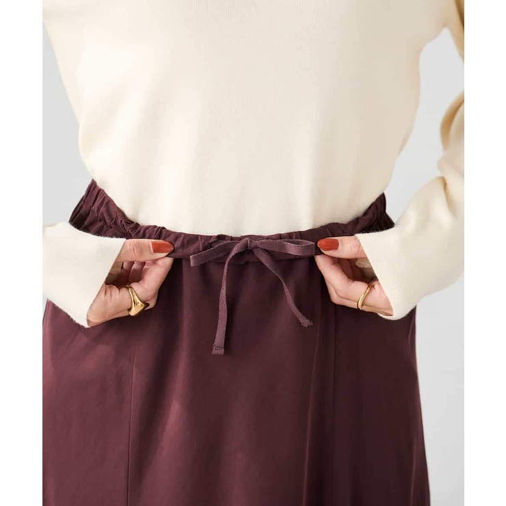 【マシンウォッシャブル】セミフレアスカート | a.v.v【WOMEN】 | 詳細画像28 