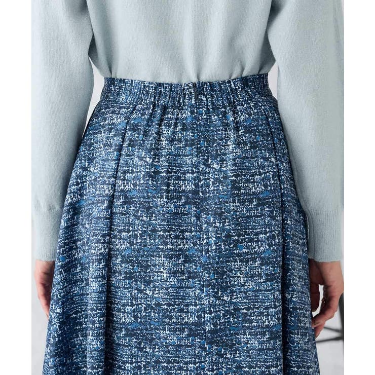 【洗える】ツイードプリントフレアスカート | a.v.v【WOMEN】 | 詳細画像20