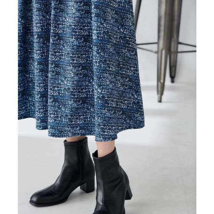 【洗える】ツイードプリントフレアスカート | a.v.v【WOMEN】 | 詳細画像22