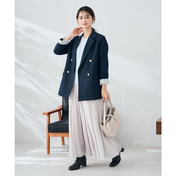 【洗える】チュールフレアスカート | a.v.v【WOMEN】 | 詳細画像16 