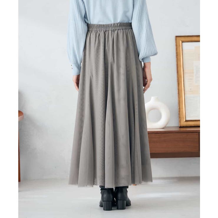 【洗える】チュールフレアスカート | a.v.v【WOMEN】 | 詳細画像29 