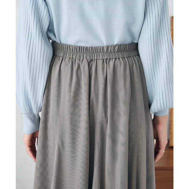 【洗える】チュールフレアスカート | a.v.v【WOMEN】 | 詳細画像31 