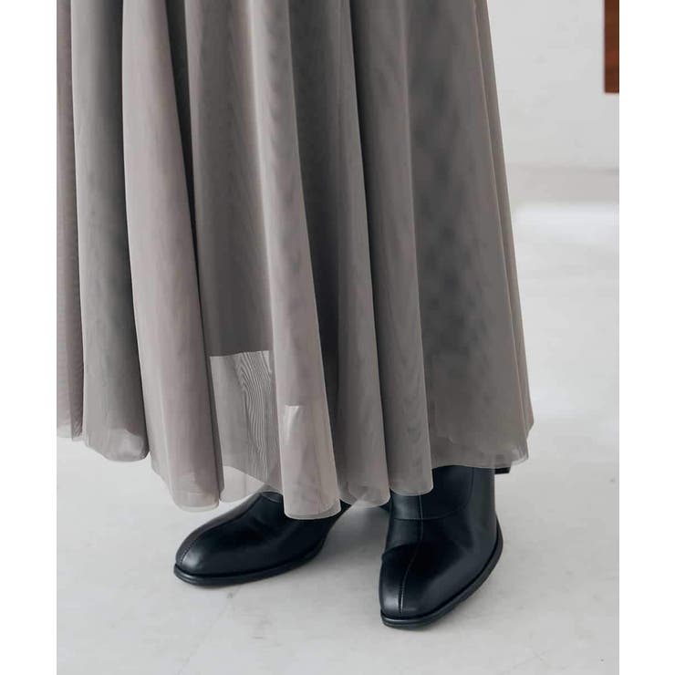 【洗える】チュールフレアスカート | a.v.v【WOMEN】 | 詳細画像32 