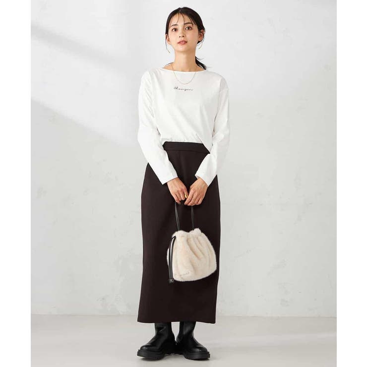 ダンボールナロースカート【セットアップ可】 | a.v.v【WOMEN】 | 詳細画像48 