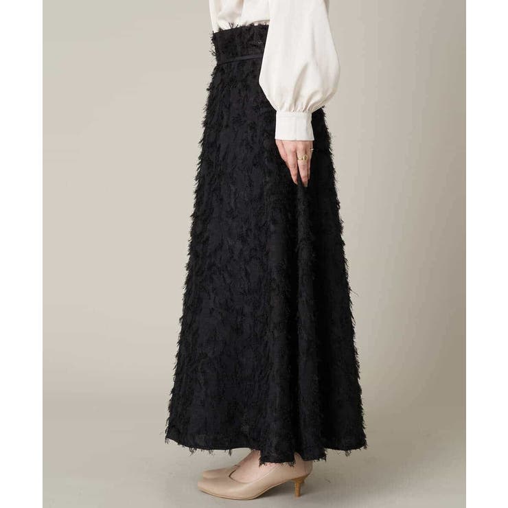 フリンジジャガードフレアスカート | a.v.v【WOMEN】 | 詳細画像13 