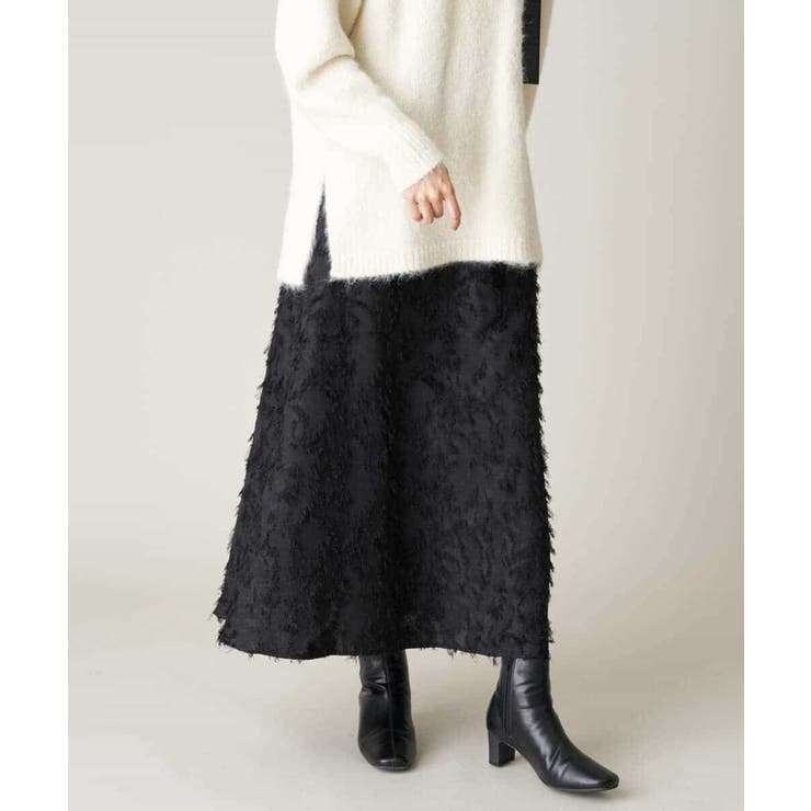 フリンジジャガードフレアスカート | a.v.v【WOMEN】 | 詳細画像23 