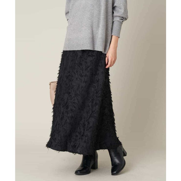 フリンジジャガードフレアスカート | a.v.v【WOMEN】 | 詳細画像25 