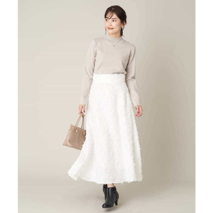 フリンジジャガードフレアスカート | a.v.v【WOMEN】 | 詳細画像26 