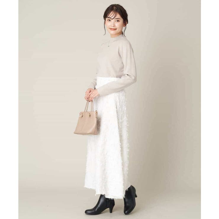 フリンジジャガードフレアスカート | a.v.v【WOMEN】 | 詳細画像27 