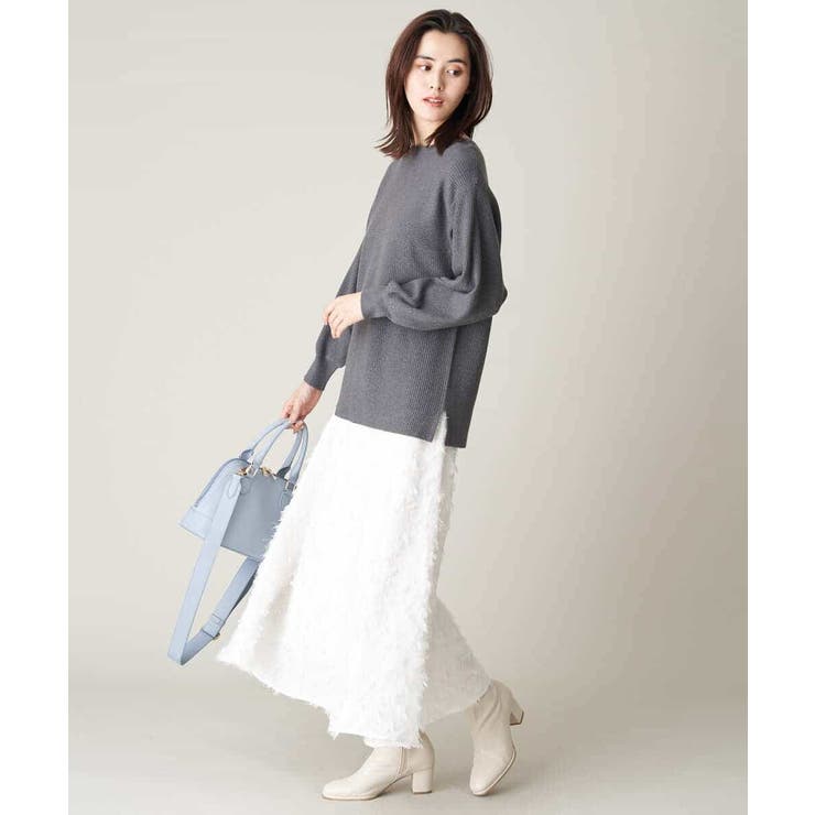 フリンジジャガードフレアスカート | a.v.v【WOMEN】 | 詳細画像31 