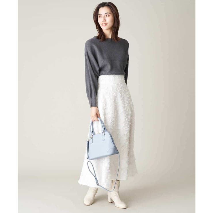 フリンジジャガードフレアスカート | a.v.v【WOMEN】 | 詳細画像34 