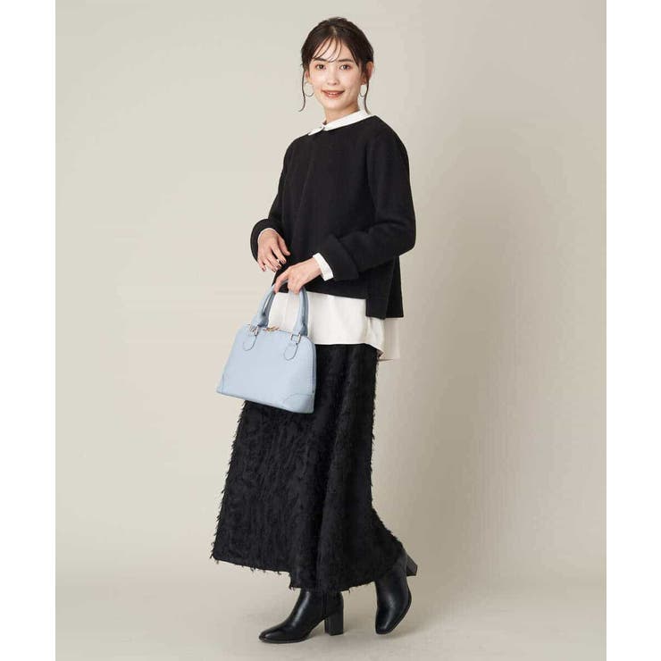 フリンジジャガードフレアスカート | a.v.v【WOMEN】 | 詳細画像4 