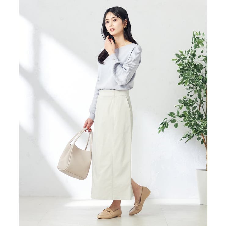 ハイパーストレッチナロースカート | a.v.v【WOMEN】 | 詳細画像3 