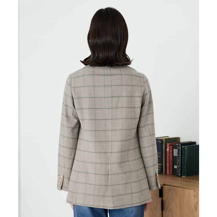 【ストレッチ/雑誌InRed(宝島社)11月号掲載】ダブルブレストジャケット | a.v.v【WOMEN】 | 詳細画像21 