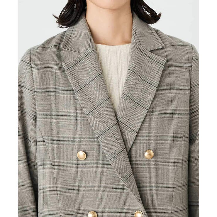 【ストレッチ/雑誌InRed(宝島社)11月号掲載】ダブルブレストジャケット | a.v.v【WOMEN】 | 詳細画像22 