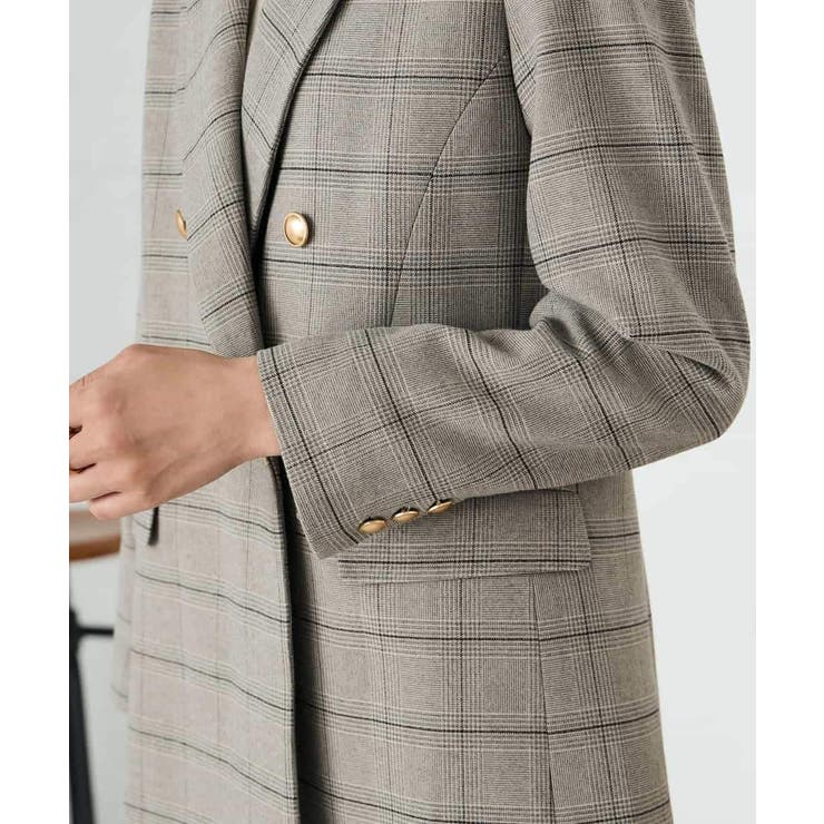 【ストレッチ/雑誌InRed(宝島社)11月号掲載】ダブルブレストジャケット | a.v.v【WOMEN】 | 詳細画像23 