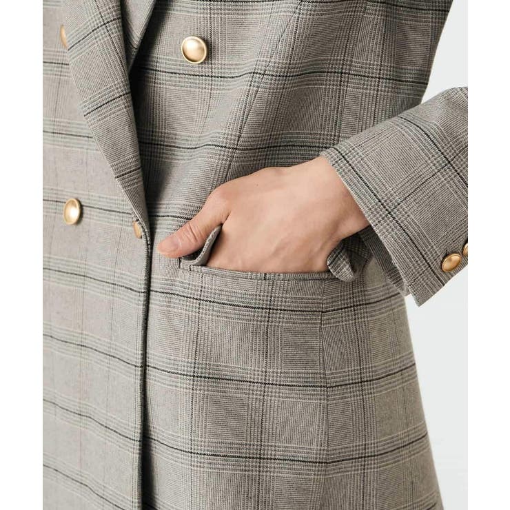 【ストレッチ/雑誌InRed(宝島社)11月号掲載】ダブルブレストジャケット | a.v.v【WOMEN】 | 詳細画像25 