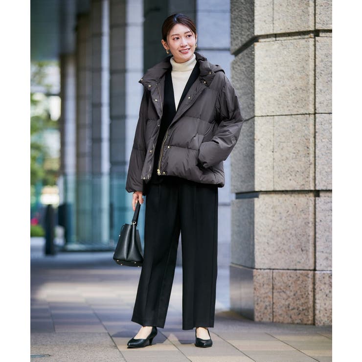 【2WAY】スタンドネックショートダウンジャケット | a.v.v【WOMEN】 | 詳細画像11 