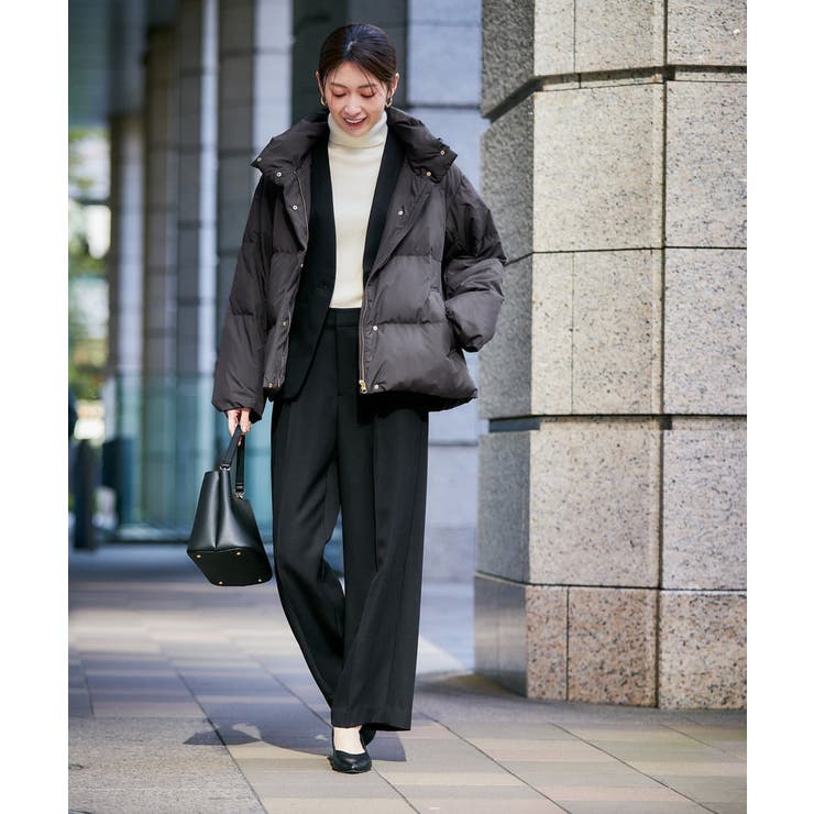 【2WAY】スタンドネックショートダウンジャケット | a.v.v【WOMEN】 | 詳細画像12 