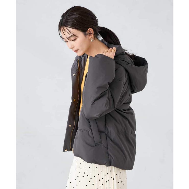 【2WAY】スタンドネックショートダウンジャケット | a.v.v【WOMEN】 | 詳細画像16 