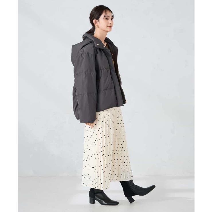 【2WAY】スタンドネックショートダウンジャケット | a.v.v【WOMEN】 | 詳細画像21 