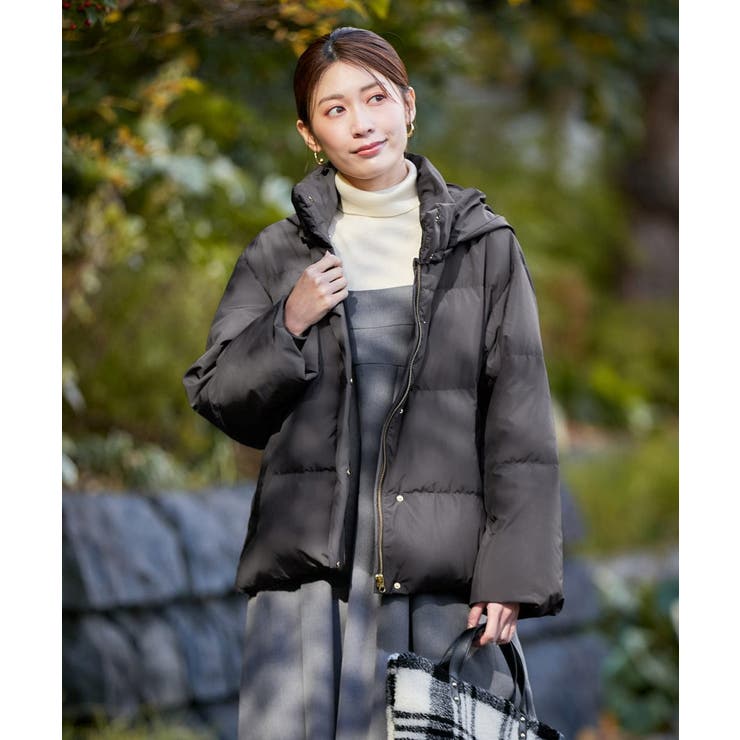 【2WAY】スタンドネックショートダウンジャケット | a.v.v【WOMEN】 | 詳細画像23 