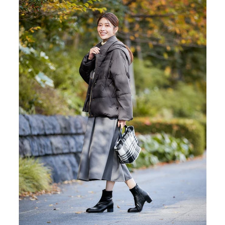 【2WAY】スタンドネックショートダウンジャケット | a.v.v【WOMEN】 | 詳細画像25 