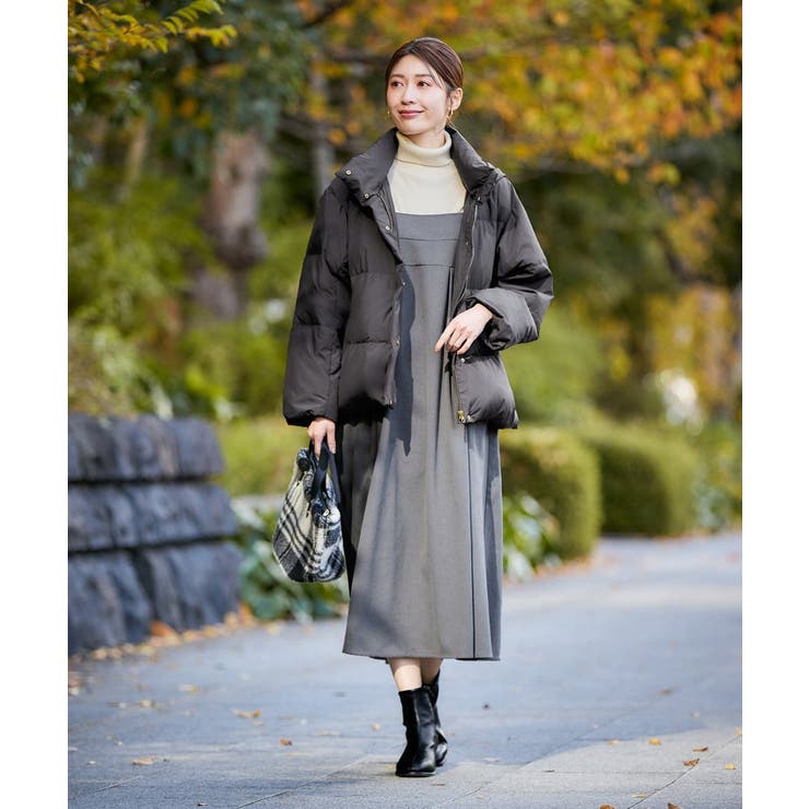 【2WAY】スタンドネックショートダウンジャケット | a.v.v【WOMEN】 | 詳細画像27 