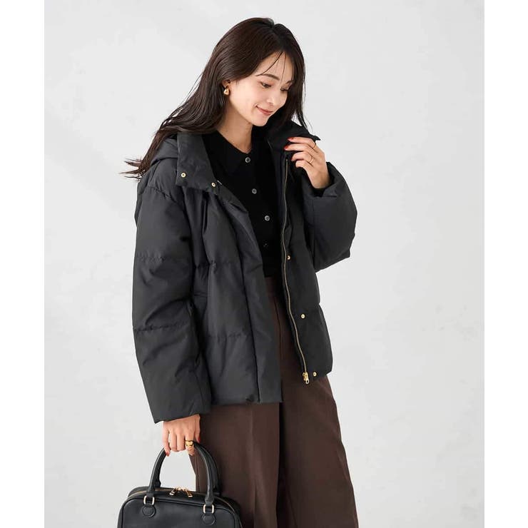 【2WAY】スタンドネックショートダウンジャケット | a.v.v【WOMEN】 | 詳細画像34 