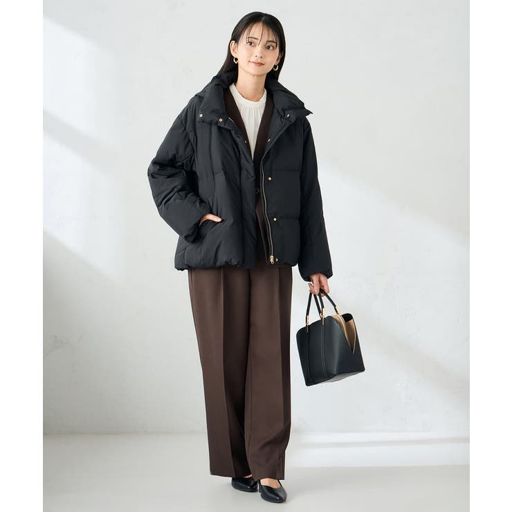 【2WAY】スタンドネックショートダウンジャケット | a.v.v【WOMEN】 | 詳細画像40 