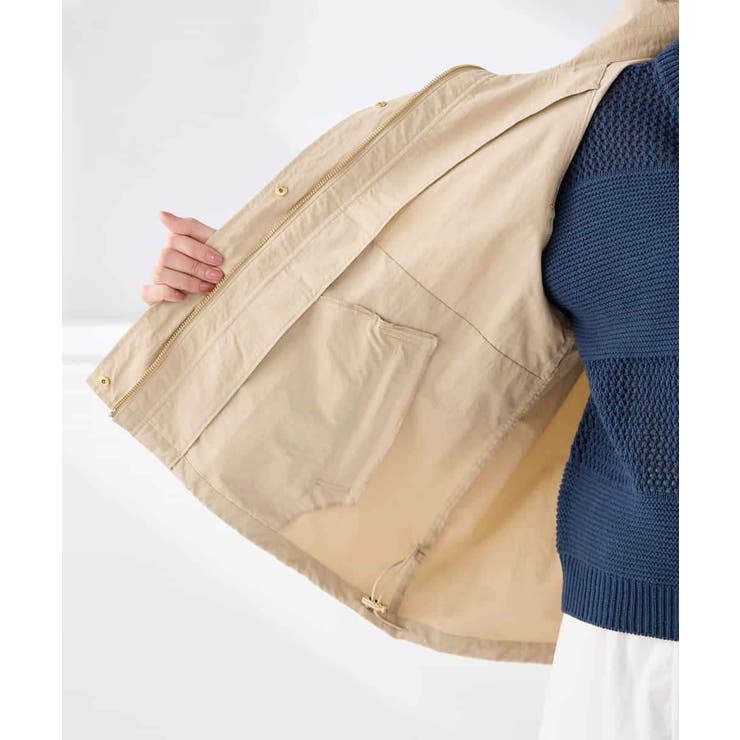 ナイロンワッシャーブルゾン | a.v.v【WOMEN】 | 詳細画像30 