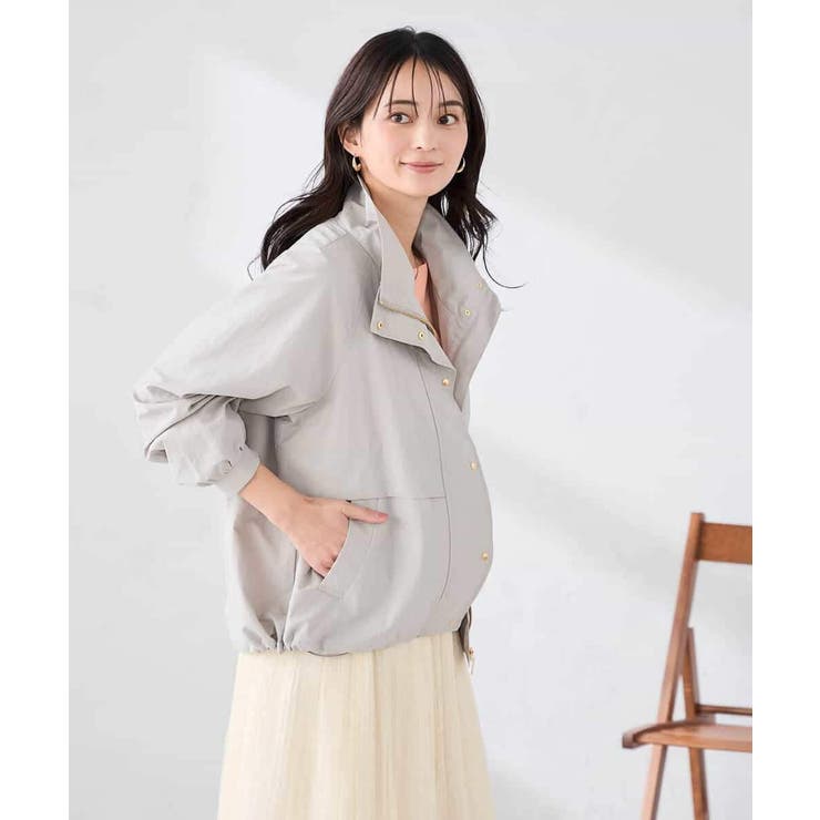 ナイロンワッシャーブルゾン | a.v.v【WOMEN】 | 詳細画像7 