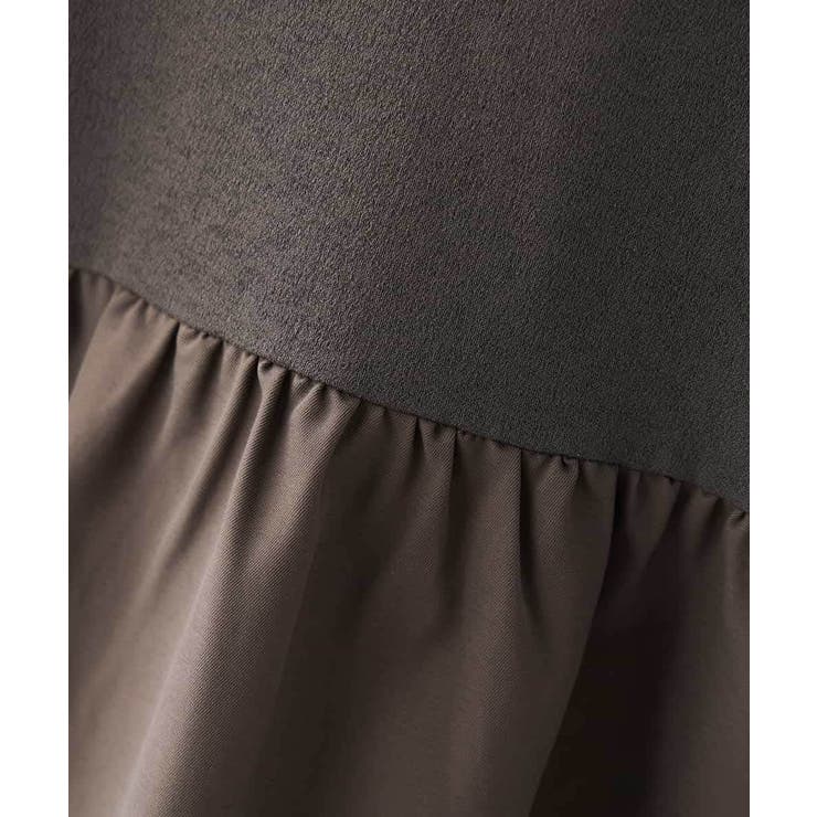 異素材切り替えノーカラーブルゾン | a.v.v【WOMEN】 | 詳細画像27 