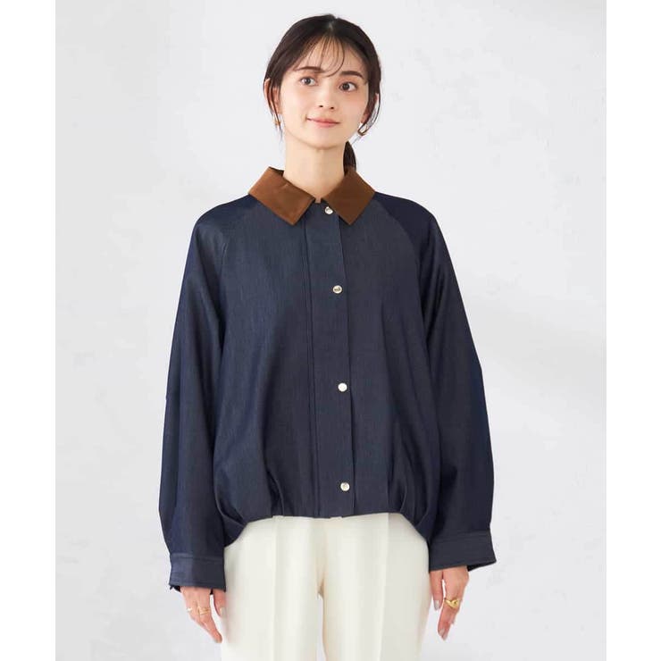 ステンカラーブルゾン | a.v.v【WOMEN】 | 詳細画像14 