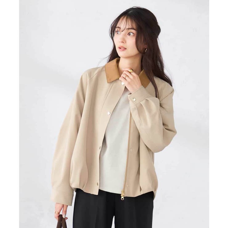 ステンカラーブルゾン | a.v.v【WOMEN】 | 詳細画像5 