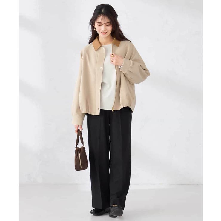 ステンカラーブルゾン | a.v.v【WOMEN】 | 詳細画像9 