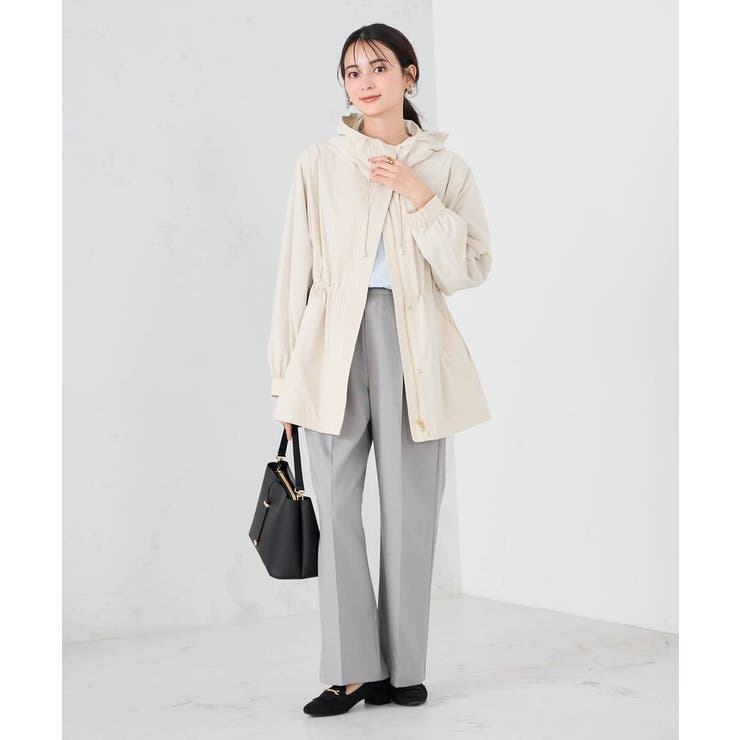 【微撥水】フーテッドブルゾン | a.v.v【WOMEN】 | 詳細画像13 