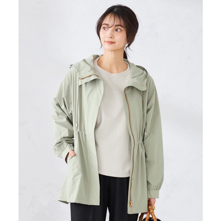 【微撥水】フーテッドブルゾン | a.v.v【WOMEN】 | 詳細画像2 