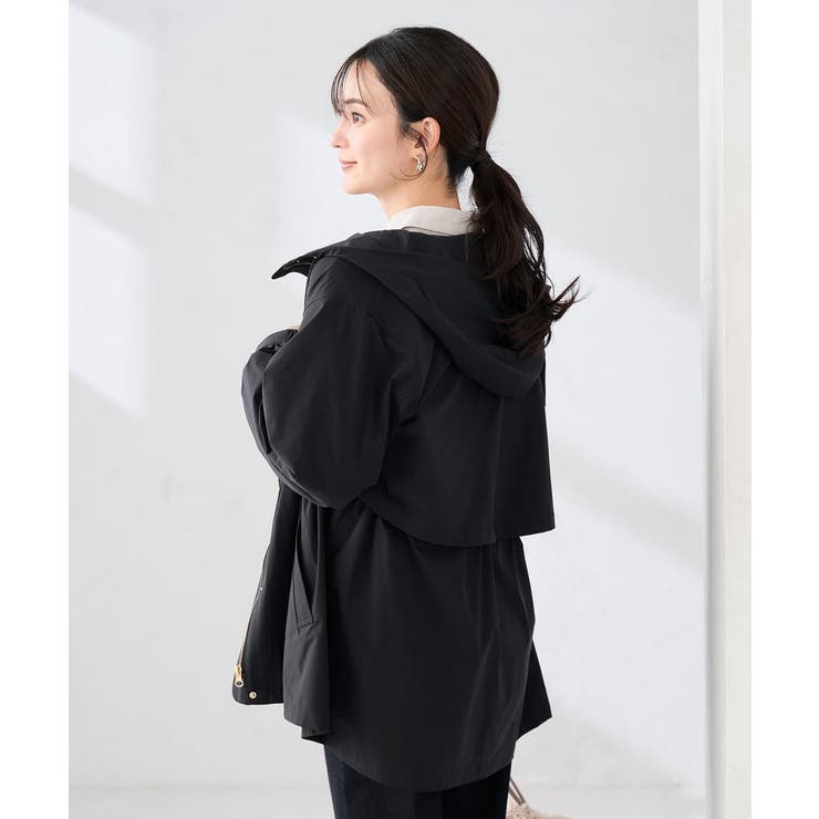 【微撥水】フーテッドブルゾン | a.v.v【WOMEN】 | 詳細画像32 