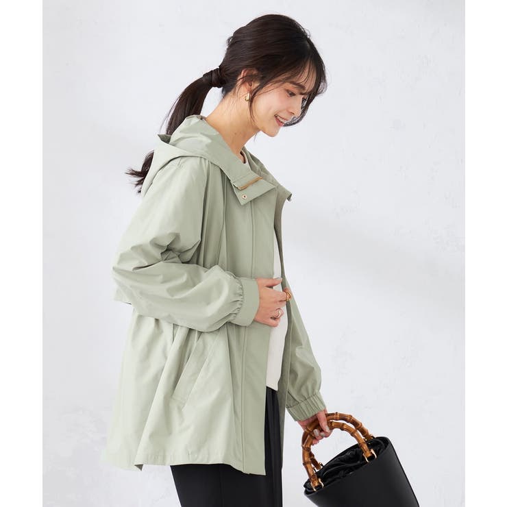 【微撥水】フーテッドブルゾン | a.v.v【WOMEN】 | 詳細画像4 