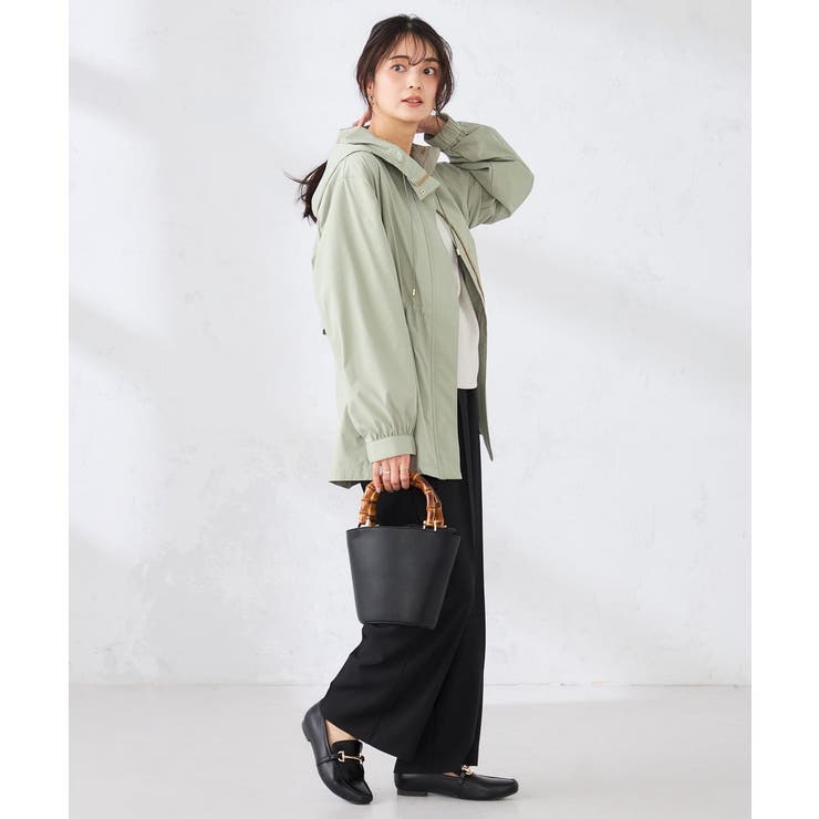 【微撥水】フーテッドブルゾン | a.v.v【WOMEN】 | 詳細画像5 