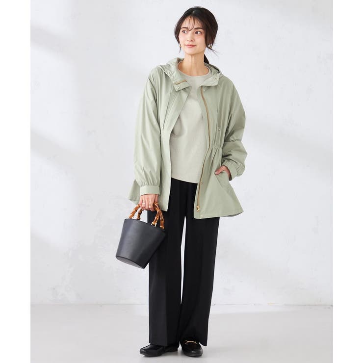 【微撥水】フーテッドブルゾン | a.v.v【WOMEN】 | 詳細画像6 