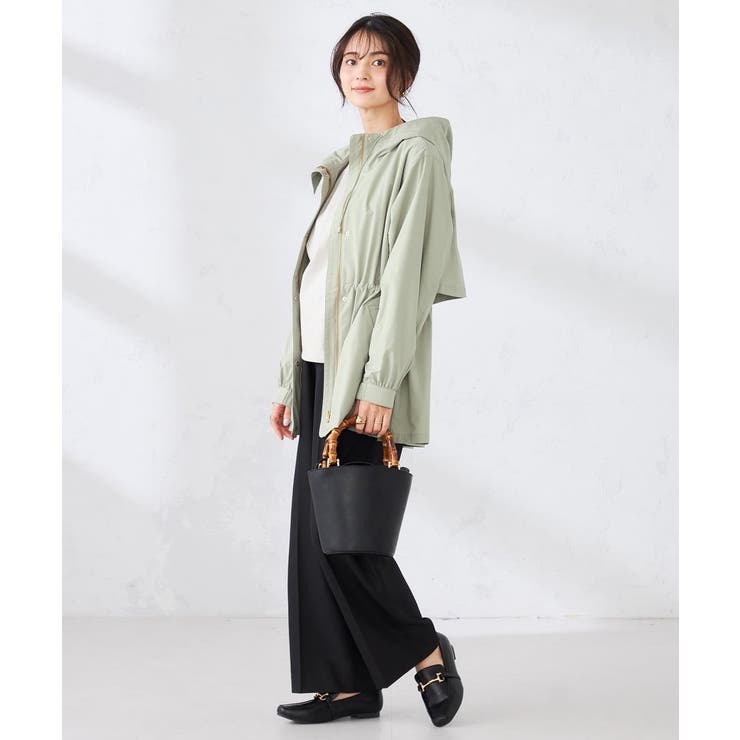 【微撥水】フーテッドブルゾン | a.v.v【WOMEN】 | 詳細画像8 