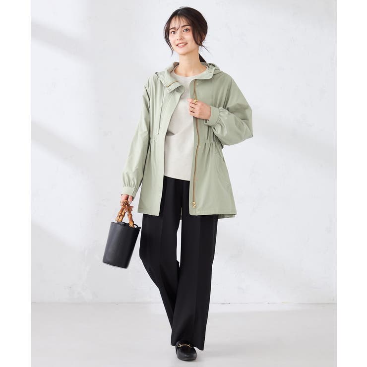 【微撥水】フーテッドブルゾン | a.v.v【WOMEN】 | 詳細画像9 