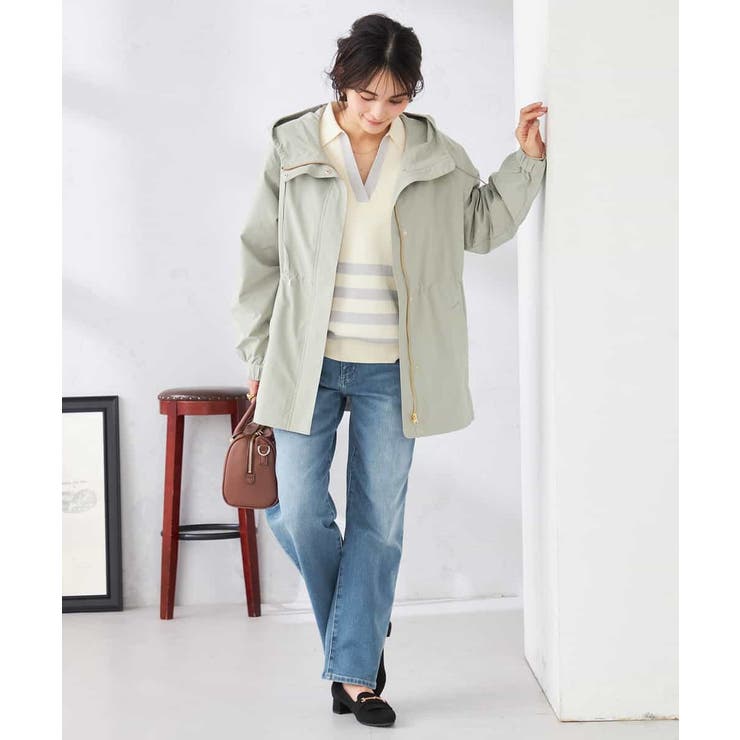 フーテッドブルゾン | a.v.v【WOMEN】 | 詳細画像8 