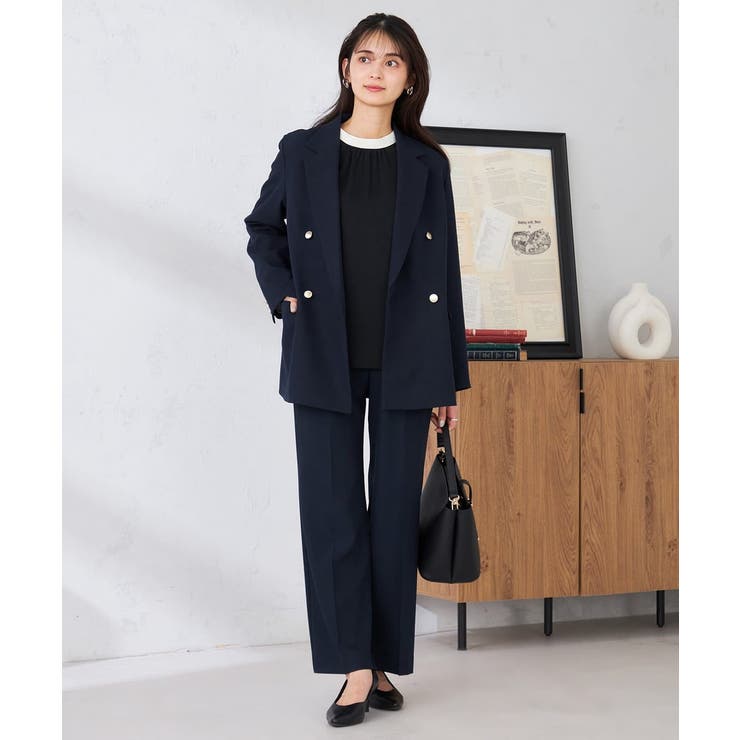 【洗える】ダブルブレストジャケット | a.v.v【WOMEN】 | 詳細画像20 