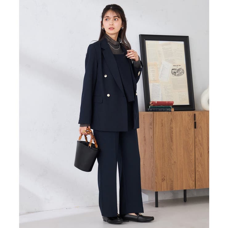 【洗える】ダブルブレストジャケット | a.v.v【WOMEN】 | 詳細画像23 