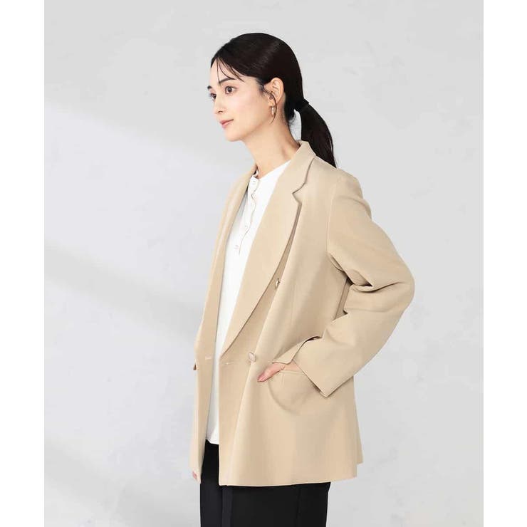 【洗える】ダブルブレストジャケット | a.v.v【WOMEN】 | 詳細画像25 