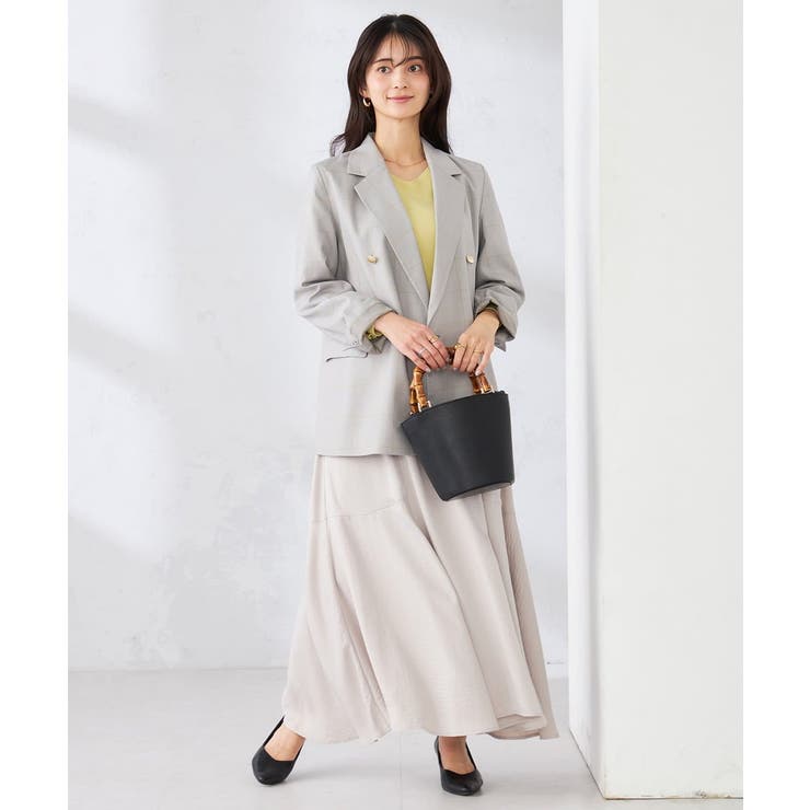 【洗える】ダブルブレストジャケット | a.v.v【WOMEN】 | 詳細画像37 