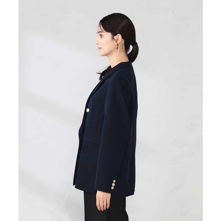 【洗える】ダブルブレストジャケット | a.v.v【WOMEN】 | 詳細画像40 